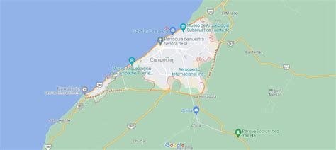 ¿dónde Está Campeche Mapa Campeche ¿dónde Está La Ciudad