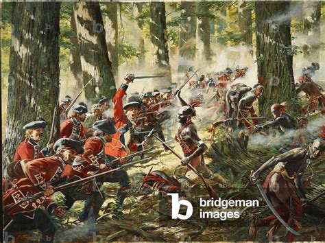 Image Of The Battle Of Bushy Run August 5 6 1763 1997 Oil By