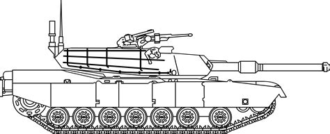 M1 Abrams Tank Png Transparent Image Download Size 2400x980px