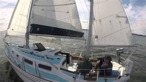 Sailing On The Rappahannock River Allied Seawind 32 Youtube