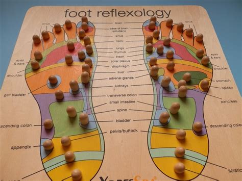 Acupressure Foot Massage Healthy Stepping Board Of Foot Reflexology
