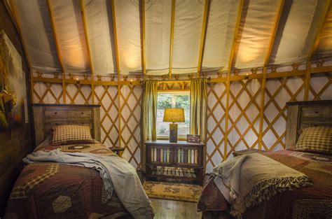 We also provide wireless internet and direct tv. Yurt Camping at Lake Nantahala | Luxury Yurt Rental