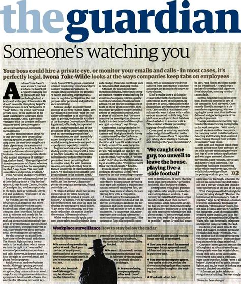 The Guardian Someones Watching You