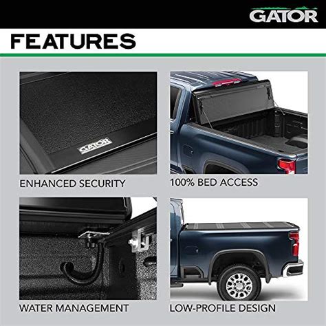 Gator Fx Hard Quad Fold Truck Bed Tonneau Cover 8828227 Fits 2019