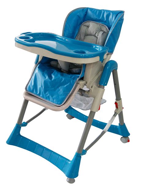 Foldable Baby High Chair Recline Highchair Height Adjustable Feeding