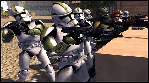 Clones Man The Walls Men Of War Star Wars Mod Battle Simulator