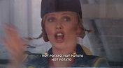 I just realised that in the scene where Rita sings Hot Potato... she is ...