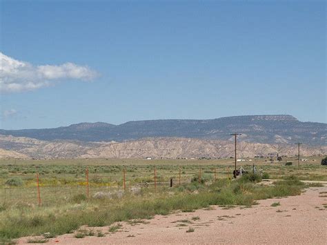 Navajo Indian Reservation New Mexico Between The Town Of Yahtahey And