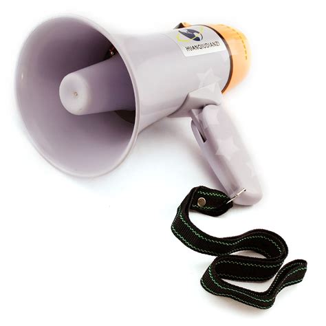 Handheld Megaphone Bull Horn Loud Speaker Portable Volume Musicrecord