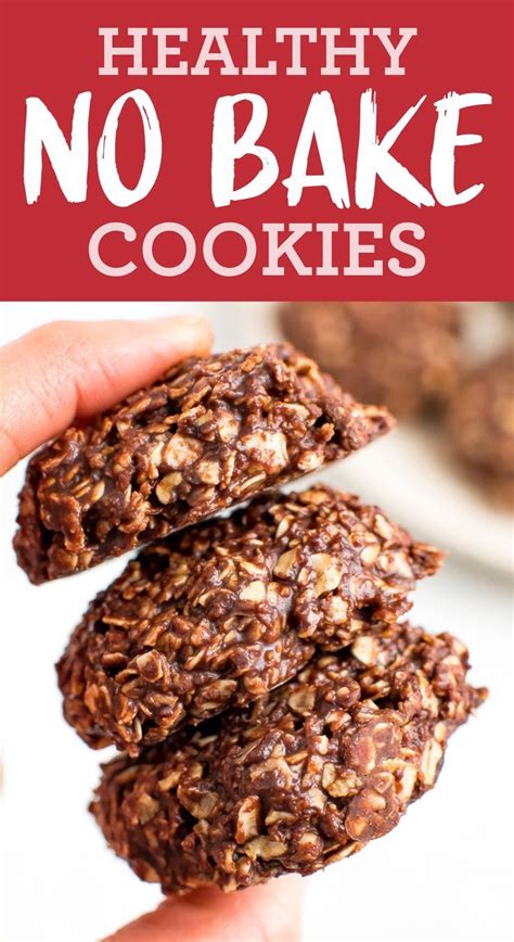I am sharing a classic no bake cookie recipe made without the dairy. Healthy No Bake Cookies | Recipe | Healthy no bake cookies ...