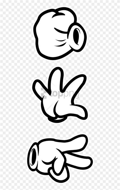 Mickey Mouse Hands Image Rock Paper Scissors Mickey Mouse Hands Hd