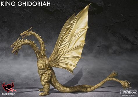 Amazon music stream millions of songs: Monsters - General King Ghidorah (Godzilla) Collectible Figure by Tamashii Nations | Sideshow ...