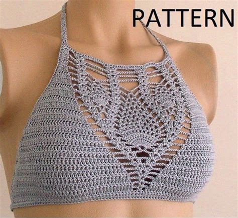 Crochet Halter Top Pattern Bikinis Pdf Bikini Check More At