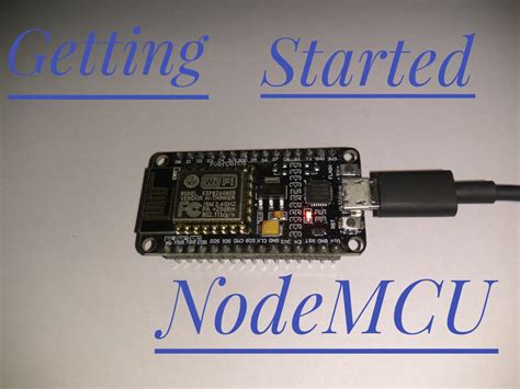 Getting Started With Nodemcu Esp8266