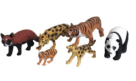 Asian Animal Plastic Toy Collection