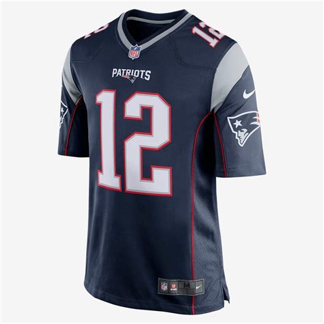 Jersey Tom Brady Blanco Nike Patriots Nfl Original No 12 Meses Sin