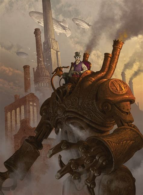 The Fantastical Steampunk Art Of Antonio Caparo