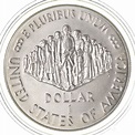 SILVER Uncirculated 1987-P Constitution Bicentennial - Commemorative US ...