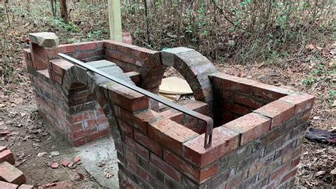 1 Of 3 Building Traditional Brick Blacksmith Forge Youtube