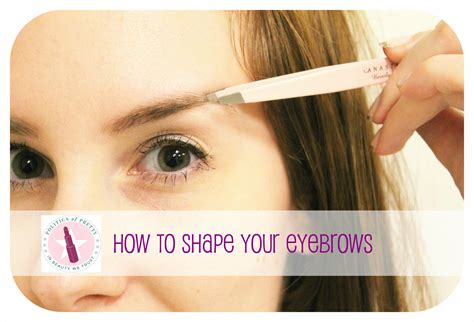How To Shape Eyebrows The Beauty Minimalist