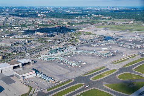 Aerial Photo Pearson International Airport Toronto Ontario