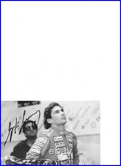 Ayrton Autograph Collection Signed
