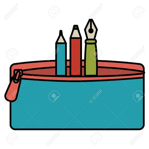 Pencil Case Stationery Cartoon Image And Clipart For  Clipartix
