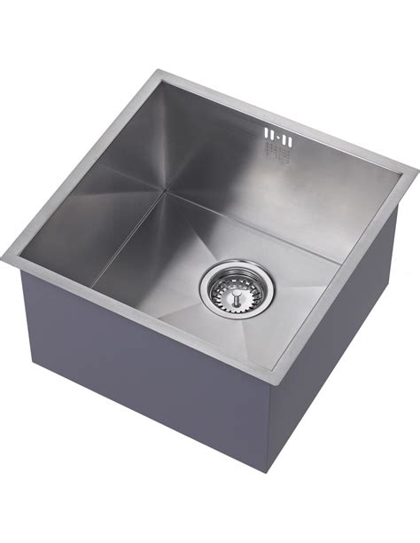 Zu40uds071 Zenuno 400u Deep Bowl Kitchen Sink 400 X 400mm Square