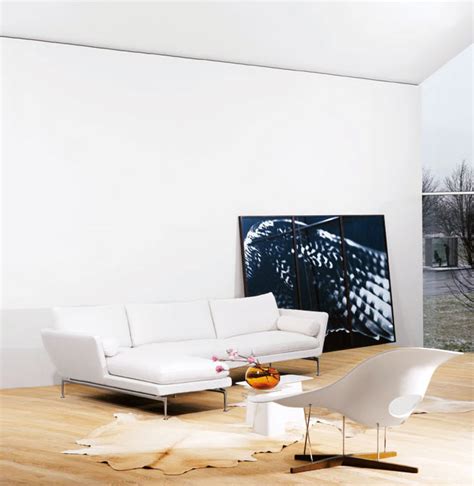 luxury white leather sofa living room interior design ideas