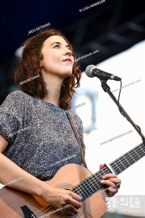 The Irish Musician And Singer Songwriter Lisa Hannigan Performs Live On