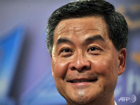 Is This Democracy “cy Leung Elected As Hong Kongs New Chief Executive