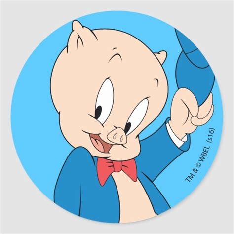 Porky Pig Disney Canvas Art Cartoon Tattoos Retro Cartoons