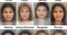 Software Calculates Appearance Of The Average Woman in 41 Countries ...