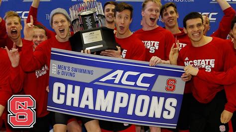 Nc State Wins 3rd Straight Acc Mens Swimming And Diving Championship