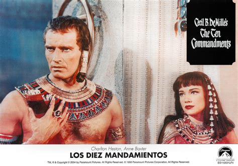Charlton Heston And Anne Baxter In The Ten Commandments Flickr