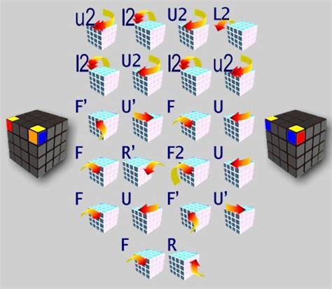 4 X 4 Rubiks Cube Solution的圖片搜尋結果 Rubiks Cube Patterns Rubiks Cube