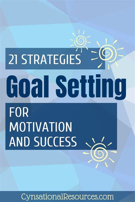 20 Goal Setting Strategies For Success Infographic Strategy