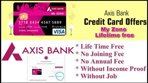 All details like the card number, the cvv and expiry date are visible to you online, through your mobile app or the site, and you may use this to carry out any online transaction. How to Apply Axis Bank Lifetime Free credit card || Lifetime free || Axis Bank 2020 || Apply Now ...