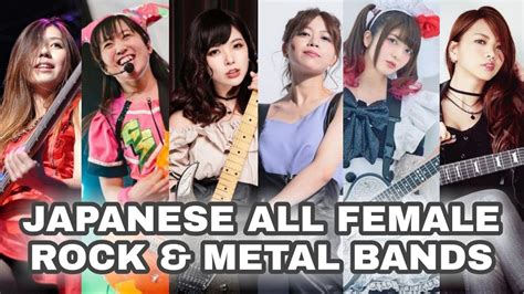 Japanese All Female Rock Metal Bands Youtube