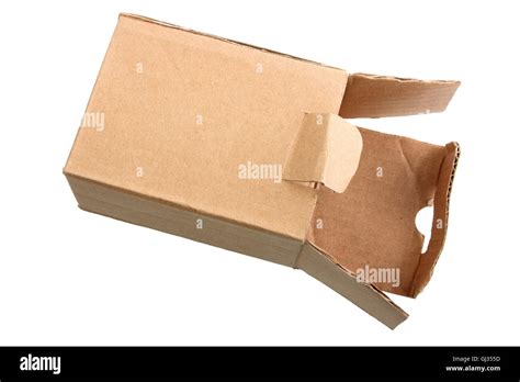 Open Cardboard Box Stock Photo Alamy