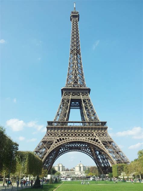 Paris France Visited 1996 Eiffel Tower Monument