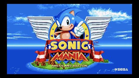 Sonic Mania Full Playthrough 1080 Hd Youtube