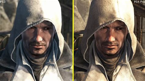 Assassin S Creed Rogue Ps Vs Ps Pro Graphics Comparison Youtube