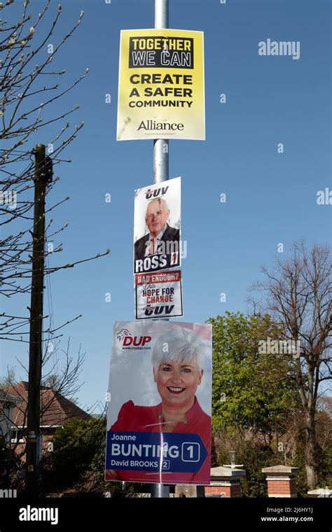 Northern Ireland Election Posters Hi Res Stock Photography And Images