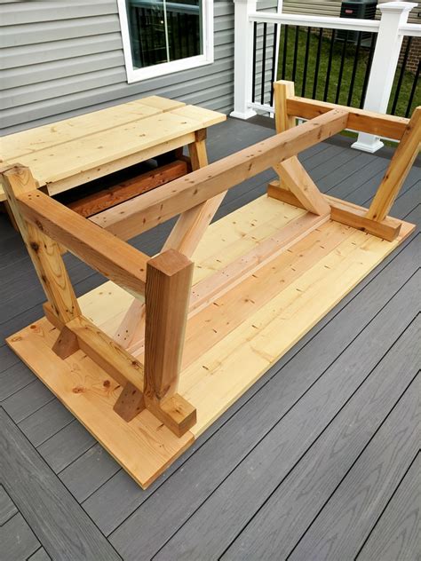 building a farmhouse table