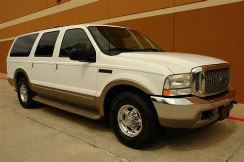Purchase Used 02 Ford Excursion Limited Legendary 73l Diesel 2wd One