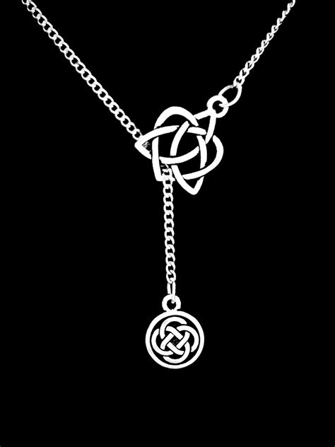 Celtic Knot Necklace Celtic Jewelry Celtic Necklace Irish Etsy