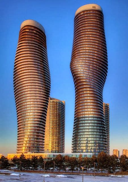 Absolute Towers In Mississauga Canada The Ultimate Photos Futuristic