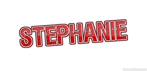 Stephanie Logo Free Name Design Tool From Flaming Text