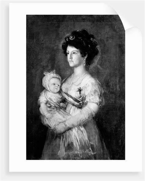 Infanta María Luisa And Her Son Carlos Luis Posters And Prints By Goya